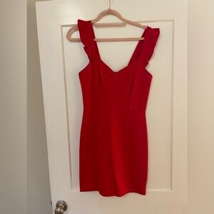 Gianni Bini Vibrant Red Mini Dress